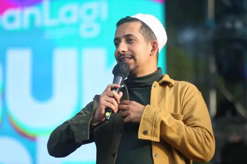 Habib Jafar bawakan ceramah bertemakan isu iklim di acara iftar bersama FPCI, Jumat (14/4/2023). (FPCI)