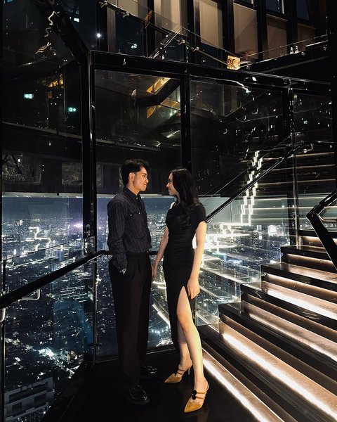 Potret Lyodra dan Randy Martin Rayakan Natal Bersama dengan Romantis