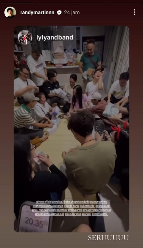 Potret Lyodra dan Randy Martin Rayakan Natal Bersama dengan Romantis