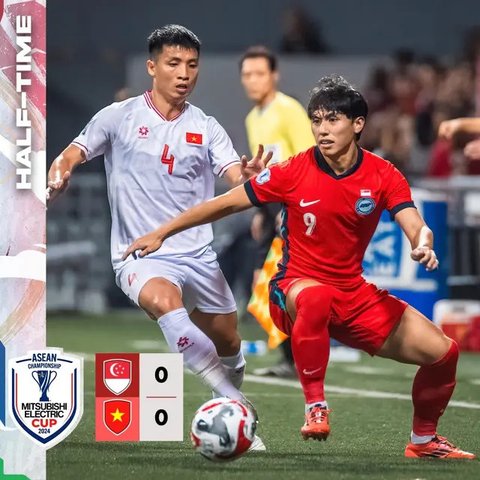 Piala AFF 2024 - Vietnam Vs Singapura (Bola.com/Adreanus Titus)