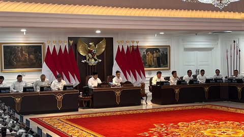 Prabowo Pimpin Sidang Kabinet Paripurna