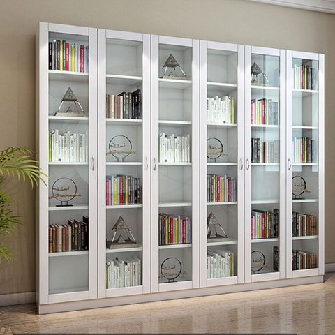 Desain Rak Buku Kaca