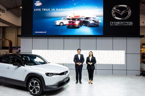 Keikutsertaan Mazda dalam pameran MUF GJAW 2024.