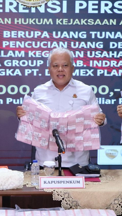 Kejagung Sita Lagi Uang Tunai Rp288 Miliar dalam Kasus TPPU Duta Palma