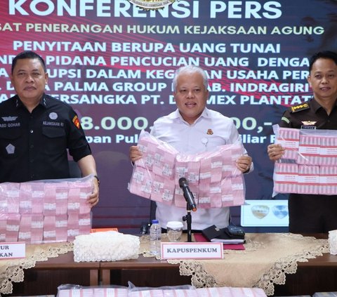 Kejagung Sita Lagi Uang Tunai Rp288 Miliar dalam Kasus TPPU Duta Palma