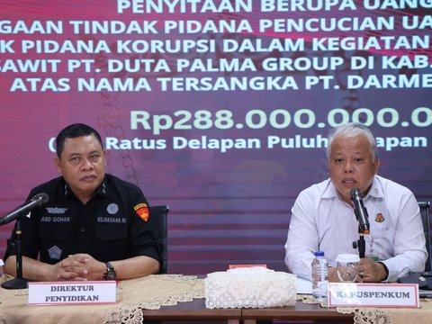 Kejagung Sita Lagi Uang Tunai Rp288 Miliar dalam Kasus TPPU Duta Palma