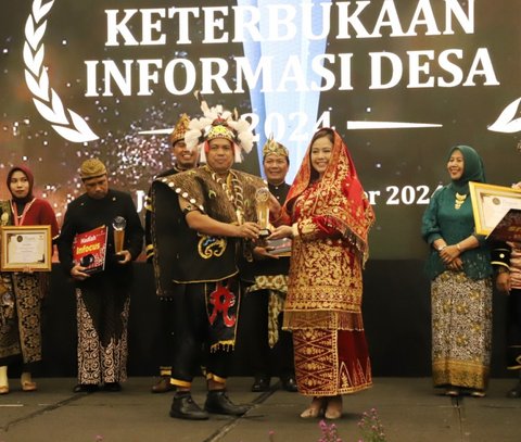 Tiga Tahun Berturut-turut, Tiga Desa di Kaltim Raih Penghargaan Keterbukaan Informasi Publik Tingkat Nasional