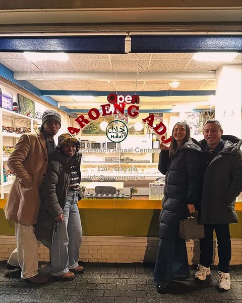 Melihat gaya busana Raline Shah liburan di Amsterdam (@ralineshah)