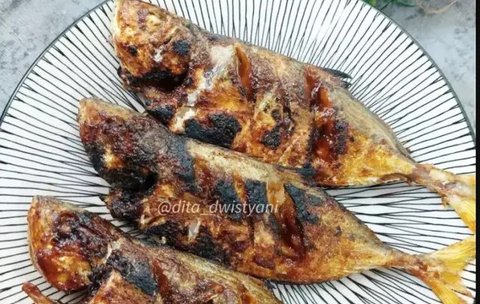 Resep ikan Bobara Bakar Rica.  foto; Instagram @yscooking