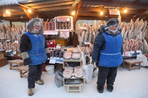 FOTO: Suasana Kota Paling Dingin di Muka Bumi yang Bikin Bulu Mata Membeku, Suhunya Capai Minus 50 Derajat Celcius