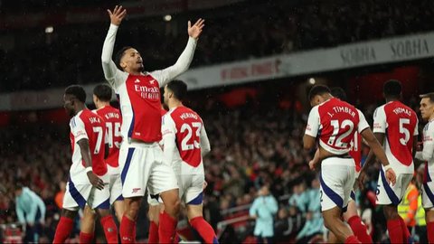 FOTO: Momen Manchester United Digilas Arsenal 2-0, Kekalahan Perdana Ruben Amorim di Liga Inggris