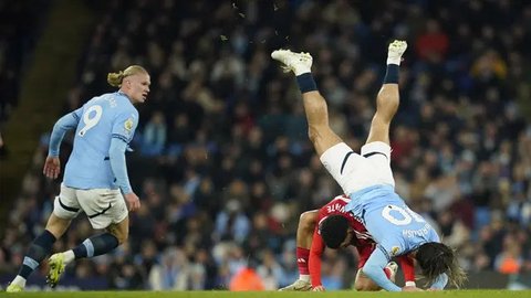 FOTO: Akhirnya Menang Juga, Manchester City Bantai Nottingham Forest Setelah 4 Kekalahan Beruntun di Liga Inggris