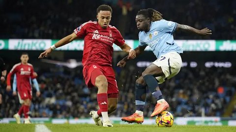 FOTO: Akhirnya Menang Juga, Manchester City Bantai Nottingham Forest Setelah 4 Kekalahan Beruntun di Liga Inggris