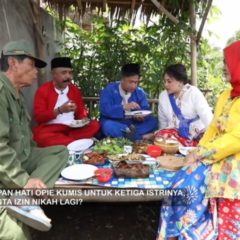 Punya Istri Tiga, Ini Cara Pembagian Nafkah yang Diberikan Opie Kumis