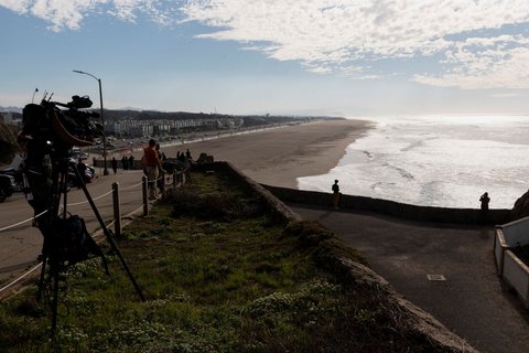 FOTO: Penampakan Pantai di California Sunyi usai Guncangan Gempa Dahsyat yang Picu Peringatan Tsunami