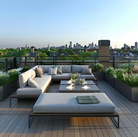 Ide Desain Rooftop Rumah Minimalis: Nyaman, Estetik, dan Fungsional!