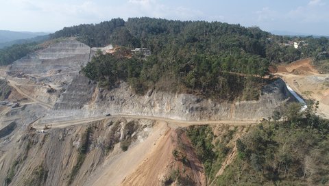 Potret Bendungan Bener, Diklaim Jadi Bendungan Tertinggi di Asia Tenggara