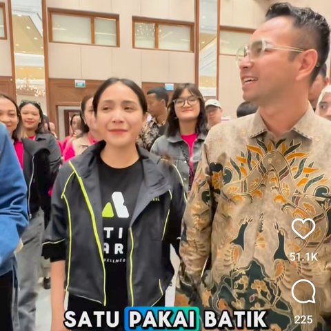 Potret Raffi Ahmad & Nagita Slavina Hadiri Acara Bareng tapi Bajunya Gak Matching, Tetap Buat Gemas Kayak Pacaran