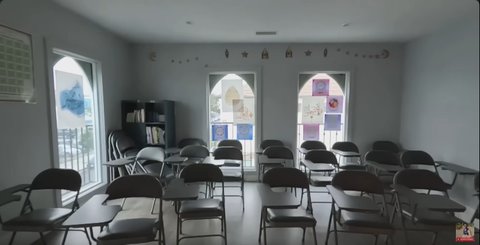 Potret Masjid At-Thohir di Los Angeles