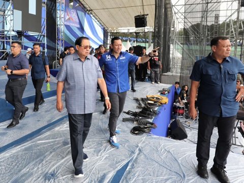 Demokrat Kampanye Akbar di Malang, SBY Turun Gunung Ajak Masyarakat Menangkan Prabowo Satu Putaran