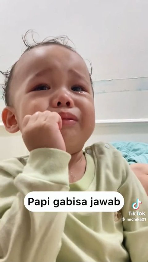 Momen Bayi Jenius Kenneth 'Kenkulus' Nangis karena Sang Ayah Tak Bisa Jawab Soal Coding, Gemas