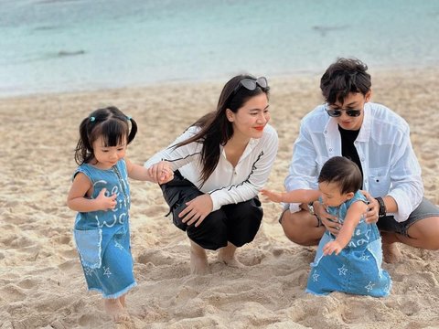 10 Foto Keseruan Keluarga Pasangan Felicya Angelista dan Caesar Hito Liburan di Bali, Potret Lucu Dua Putrinya Gemesin Banget!