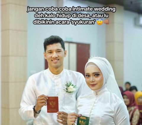 Pengantin Ini Kena 'Tipu' Keluarga, Awalnya Hanya Syukuran Ternyata Resepsi dengan 700 Undangan