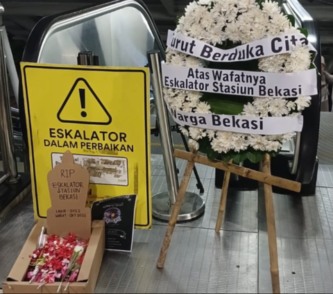 Akhirnya Terjawab, Ini Penyebab Eskalator Stasiun Bekasi Mati Sampai 100 Hari