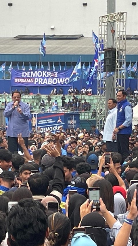 Turun Gunung Kampanyekan Prabowo di Malang, SBY: Beliau Sahabat Saya, Putra Terbaik Bangsa