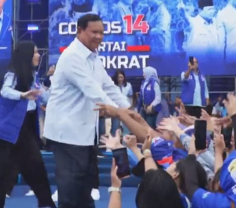 Joget Gemoy Dikritik, Prabowo: Tunjuk dalam UUD 45 Ada Enggak Larangan Joget
