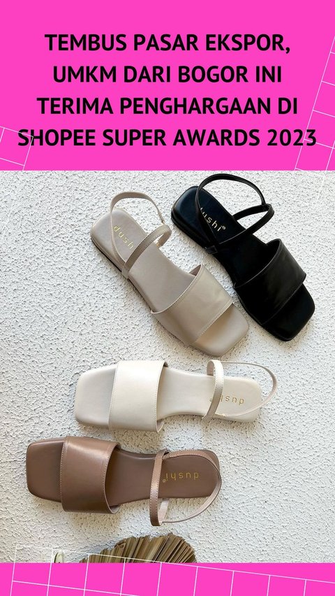 Penetrating Export Markets, These SMEs from Bogor Receive Awards at Shopee Super Awards 2023