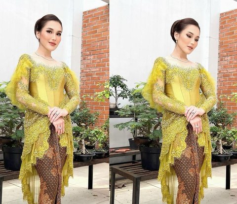 The Enchantment of Ayu Ting Ting with a Kebaya Dress, Her Transformation Style is Astonishing