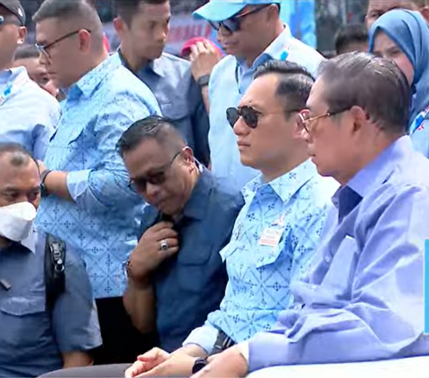 Momen SBY, Airlangga, Zulhas hingga Bahlil Ramaikan Kampanye Akbar Prabowo-Gibran di GBK