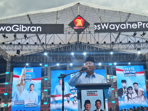 Prabowo during Grand Campaign at GBK: Do You Want to See Mr. Gemoy Dancing?
