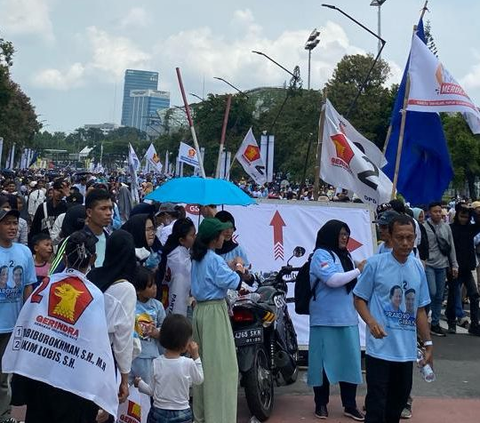 Tak Tega Massa Membludak Sejak Pagi, Prabowo Minta Jadwal Acara Kampanye Akbar di GBK Dimajukan