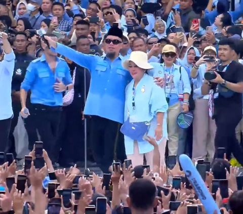 Ahmad Dhani Invites Titiek Soeharto to Sing Together at the Grand Campaign: Our Future First Lady Candidate