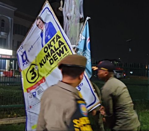 Bawaslu Temukan 13 Ribuan Pelanggaran Alat Peraga Kampanye di Tangerang