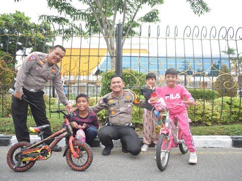 Car Free Day, Polresta Pekanbaru Ajak Masyarakat Ciptakan Pemilu Damai