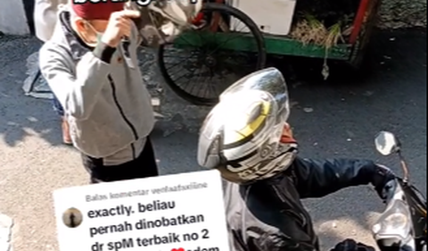 Selain itu, Isfahani juga memilih untuk berkendara dengan sepeda motor saat hendak melayani pasien.