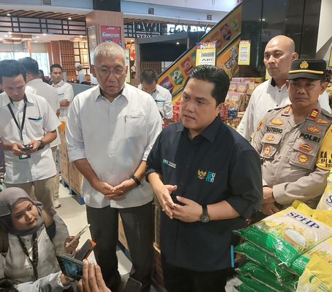 Erick Thohir Reveals the Cause of the Soaring Rice Prices