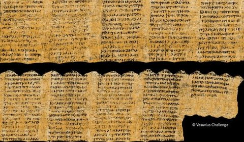Gulungan papirus ini berisi ratusan kata di lebih dari 15 kolom teks, setara dengan sekitar 5 persen dari keseluruhan gulungan.