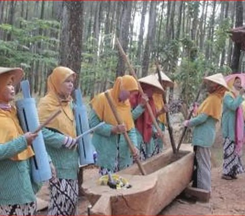 Mengenal Seni Gejog Lesung, Wujud Kegembiraan Kaum Petani di Yogyakarta setelah Masa Panen