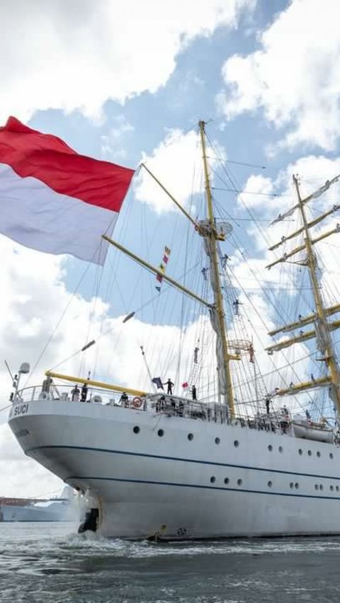 Tak Kalah Megah dengan Pendahulunya, Ini Potret KRI Bima Suci Kapal Layar Kebanggaan TNI AL