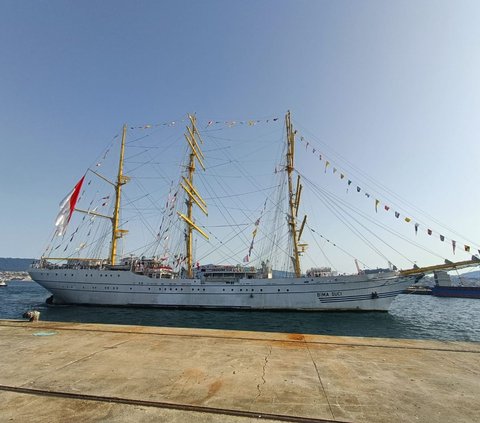 Tak Kalah Megah dengan Pendahulunya, Ini Potret KRI Bima Suci Kapal Layar Kebanggaan TNI AL