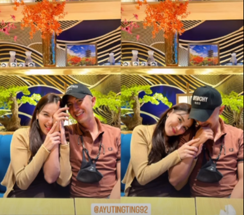 Wow, This is so Sweet! Fardhana's Moment of Posting Romantic Photos with Ayu Ting Ting