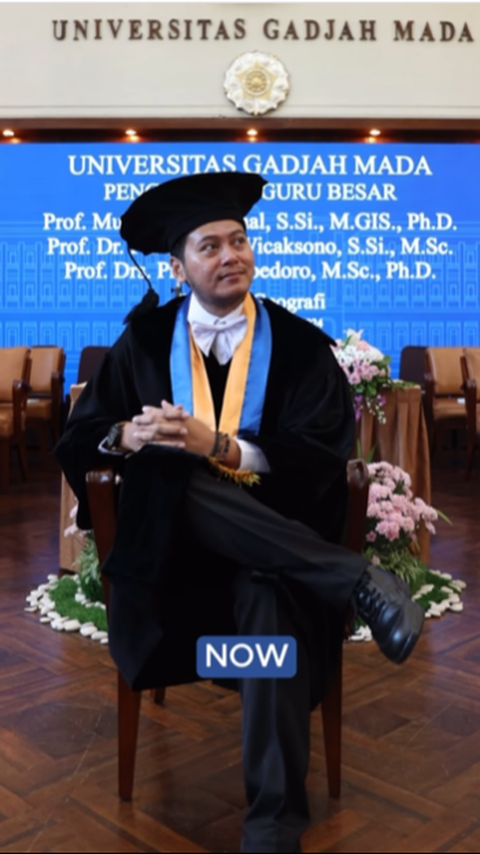 Print History! Pramaditya Wicaksono Becomes the Youngest Professor at UGM at the Age of 35