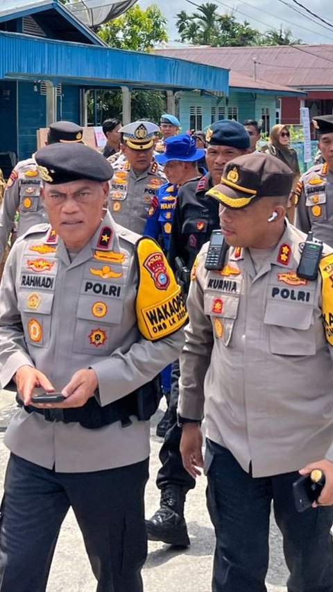 Wakapolda Riau Supervisi Kesiapan Pengamanan TPS di Meranti