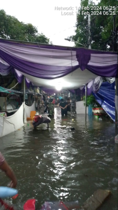 Banjir Rendam 34 TPS di Jakarta, Paling Banyak Kawasan Jakarta Barat 