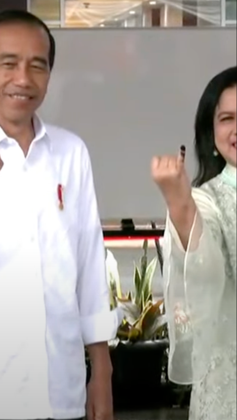 Reaksi Jokowi dan Ibu Iriana Ditanya Doa untuk Gibran di Hari Pencoblosan
