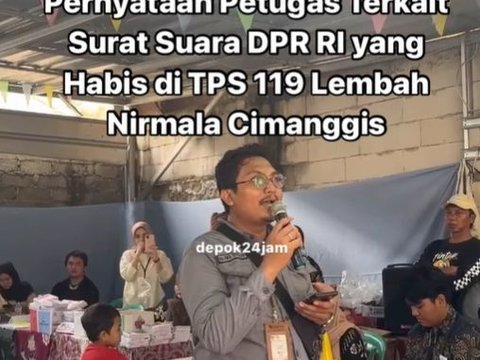 Viral TPS 119 Cimanggis Depok Kekurangan Surat Suara, Warga Resah Tak Bisa Nyoblos
